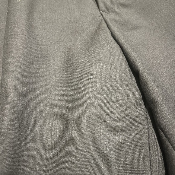 Stafford Woolmark Tuxedo Jacket Pant Bow Tie Cummerbund Black Men's 42L Wedding - Picture 13 of 16